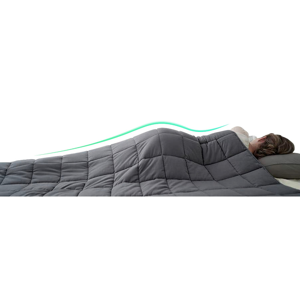 Weighted Gravity Bed Blanket 5KG - Dark Grey