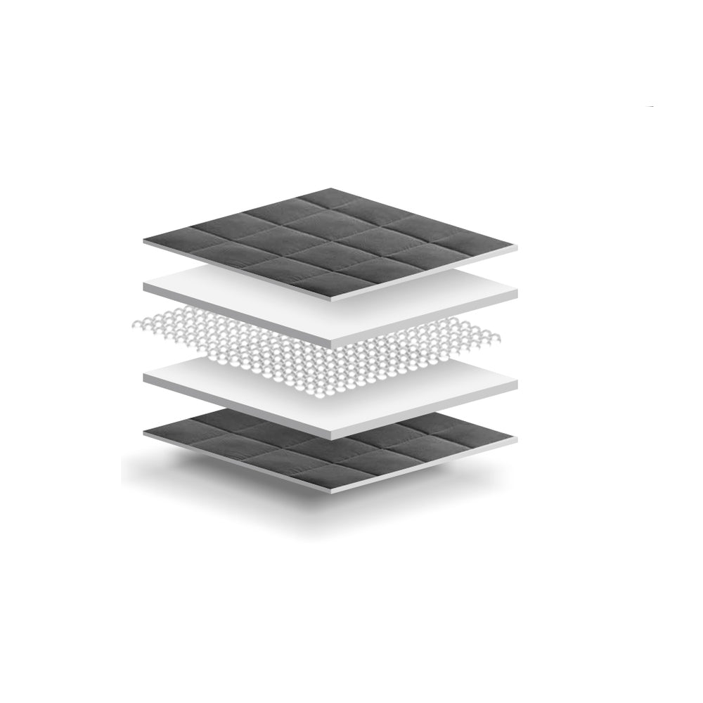 Weighted Gravity Bed Blanket 5KG - Dark Grey