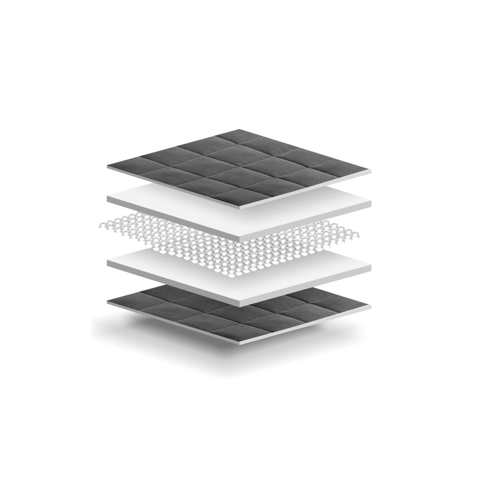 Weighted Adult Gravity 9KG Blanket - Grey