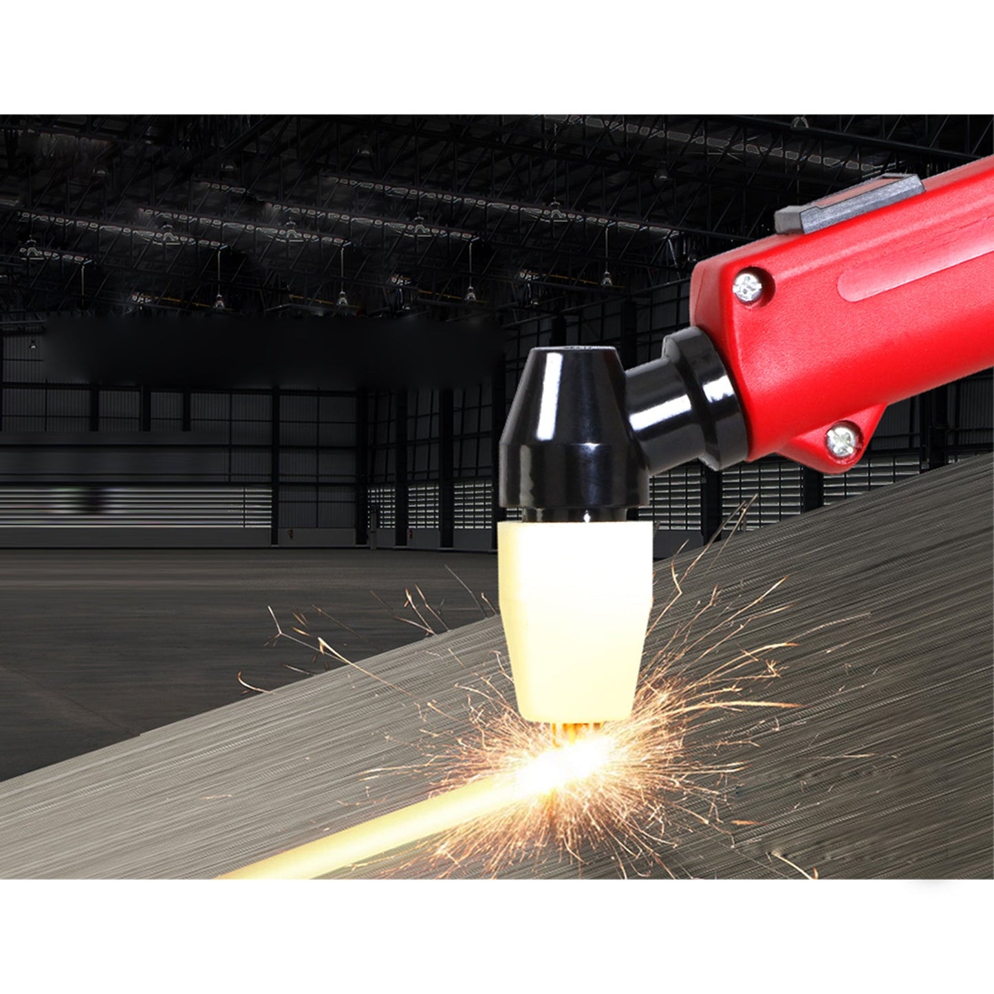 Electric Plasma Cutter - Black and Red