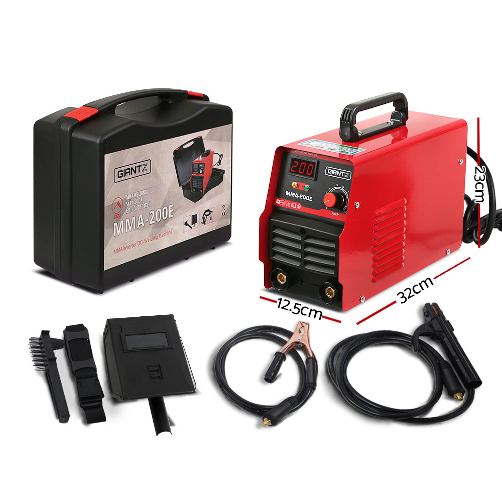 Inverter Welding Machine Stick Portable MMA ARC DC IGBT - 200 Amp