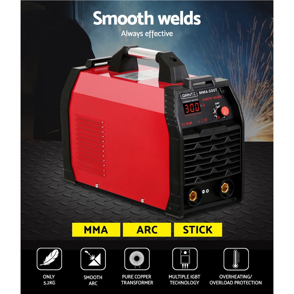 Inverter Welding Machine Stick Portable MMA ARC iGBT DC - 300 Amp