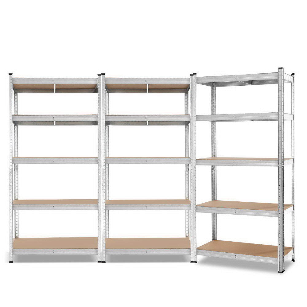 Warehouse Rack Garage Metal Storage Shelves - 3x1.8M