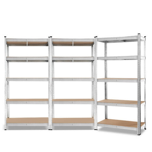 Warehouse Rack Garage Metal Storage Shelves - 3x1.8M