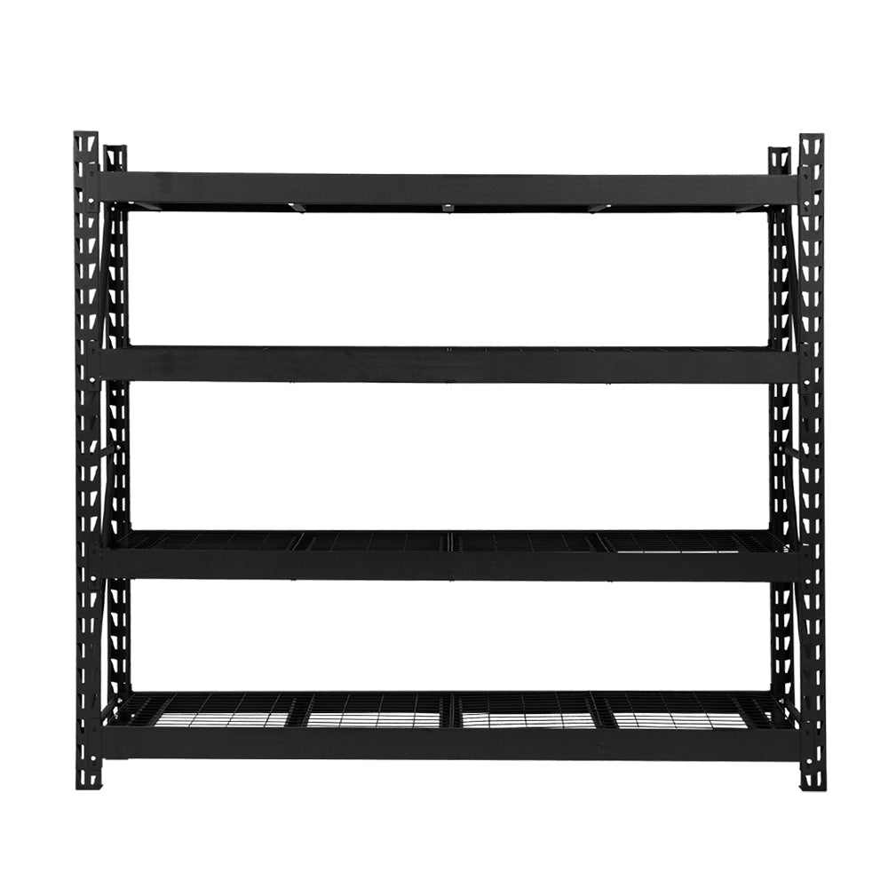 Steel Garage Shelving Warehouse Rack Pallet Storage - 4x2m