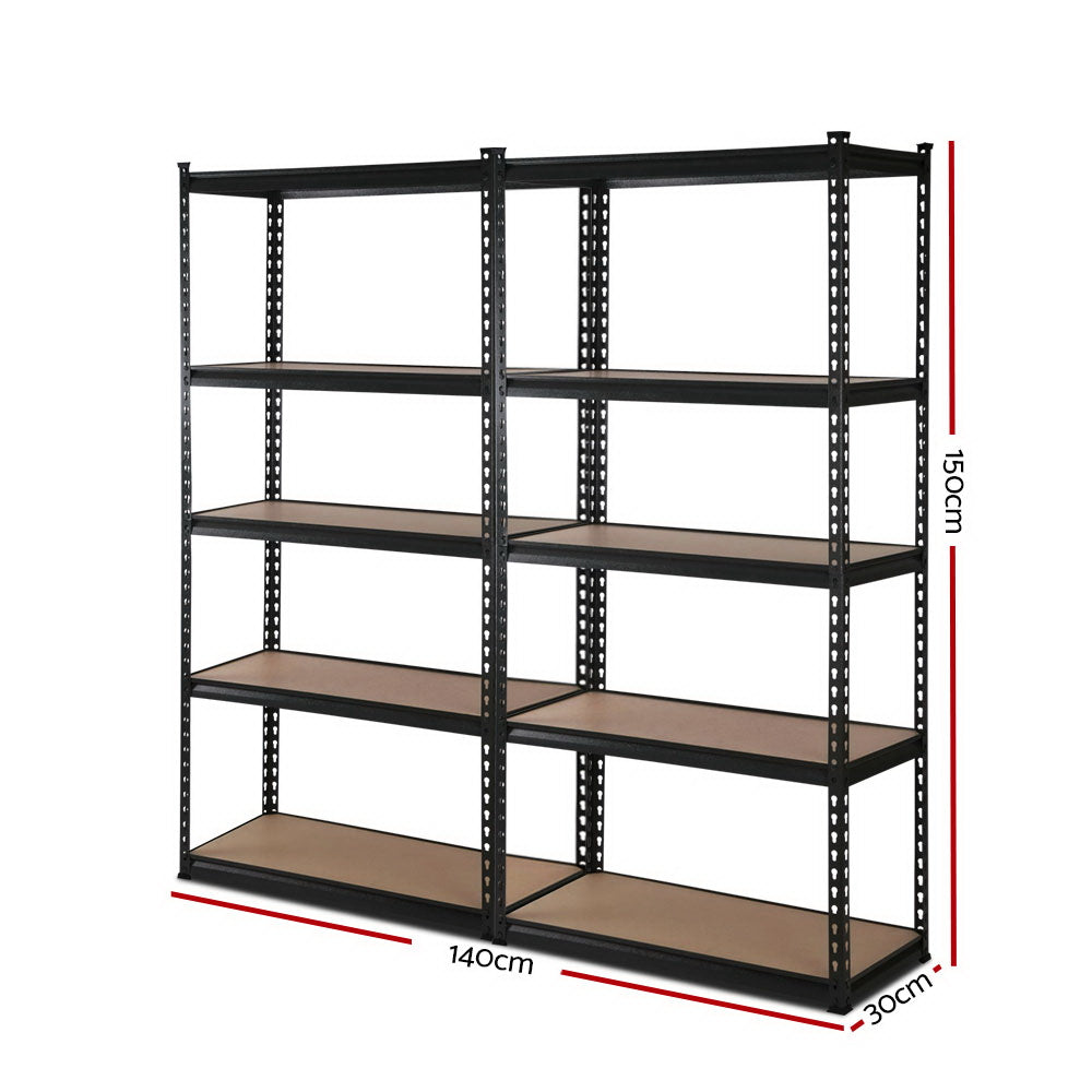 Steel Warehouse Rack Garage Storage 2x1.5M