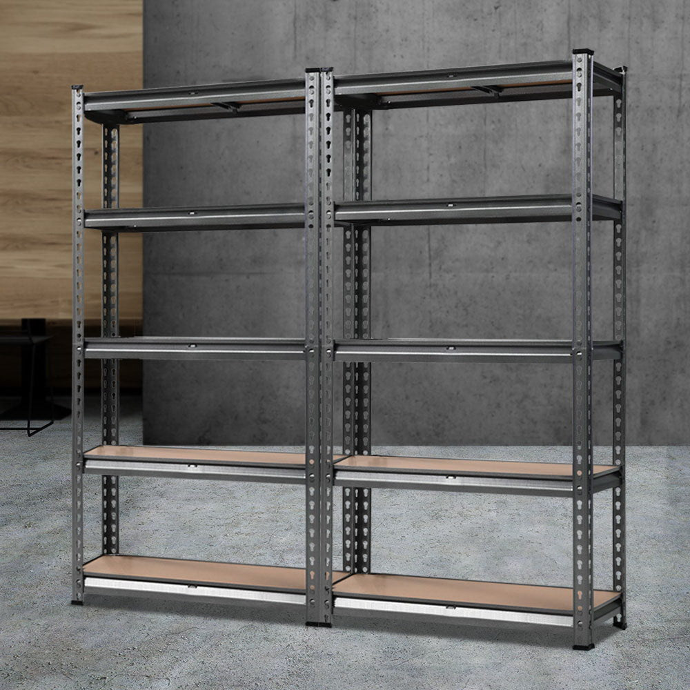 Garage Shelving Warehouse Rack Storage Steel - 2x1.5m
