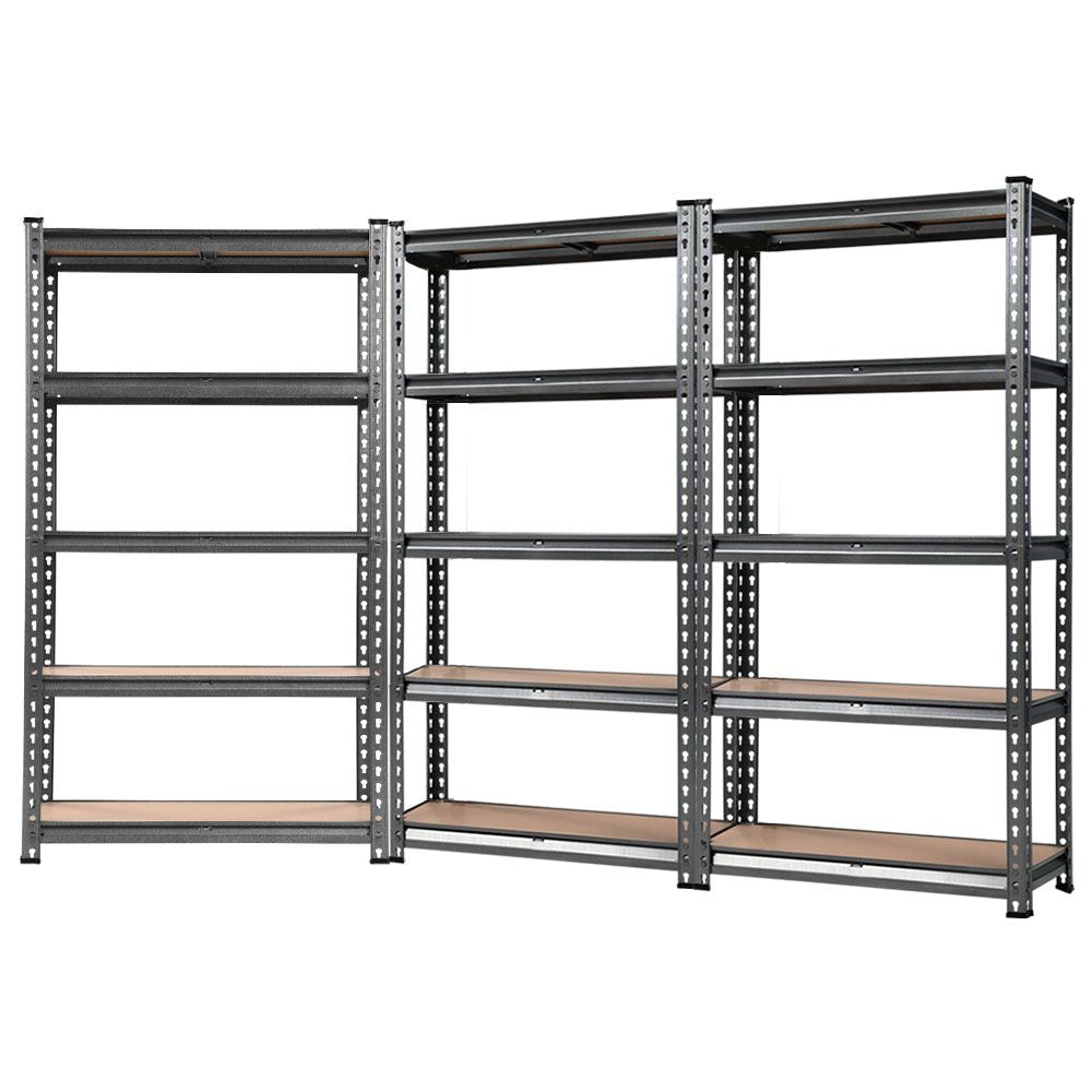 Warehouse Racking Storage Rack Steel Garage Shelves - 3x1.5m