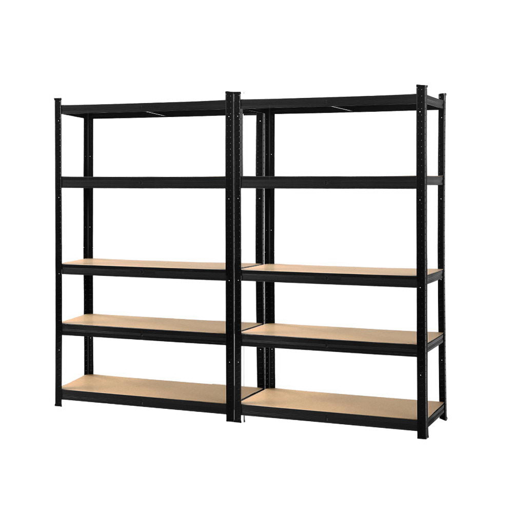 Warehouse Garage Storage Racking Steel Metal Shelves - 2x1.8m
