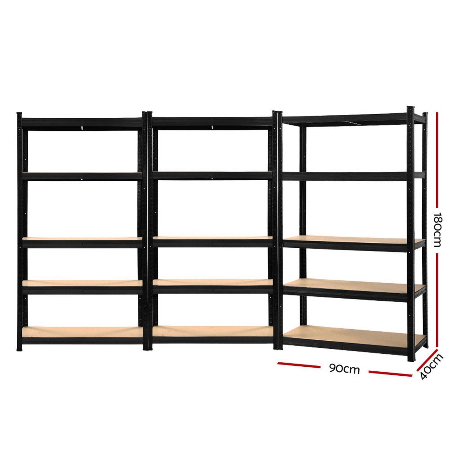 Warehouse Shelving Garage Storage Racking - 3 x 1.8m