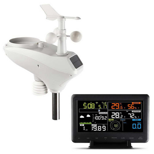 WiFi Professional Weather Station Solar Sensor LCD