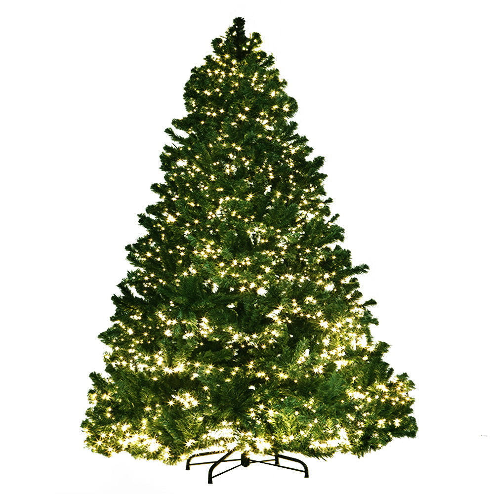 Christmas Tree Xmas Lights Warm White 3000 LED - 2.1m