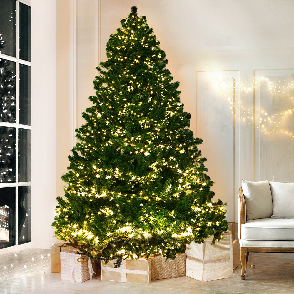 Christmas Tree Xmas Lights Warm White 3000 LED - 2.1m