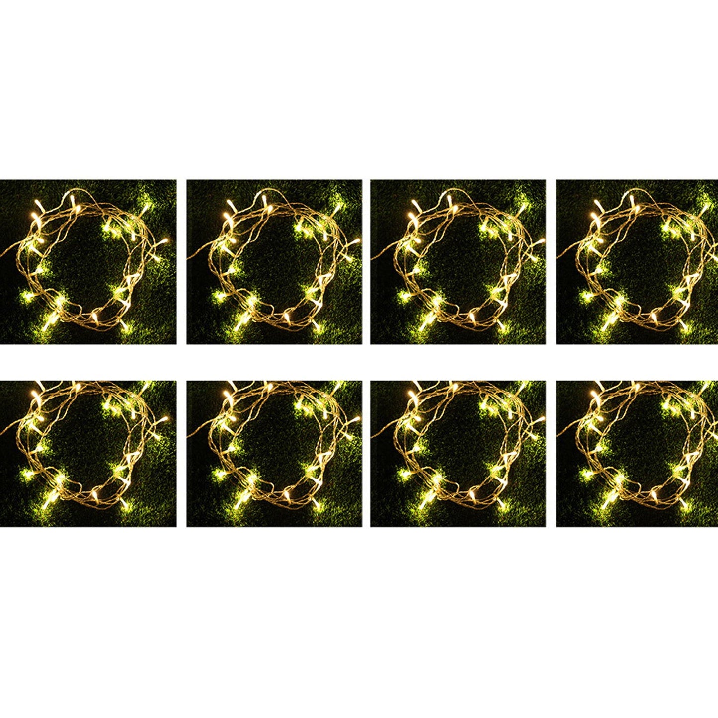 600 LED Curtain Lights - 6x3M Warm White