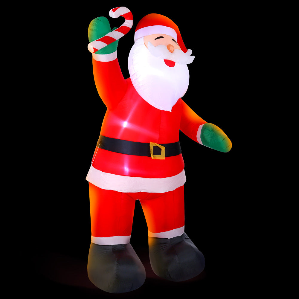 Christmas Inflatable Snowman Xmas Lights Outdoor Decor - 3m