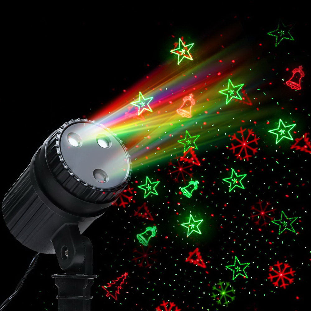 LED Pattern Laser Projector Light Lamp