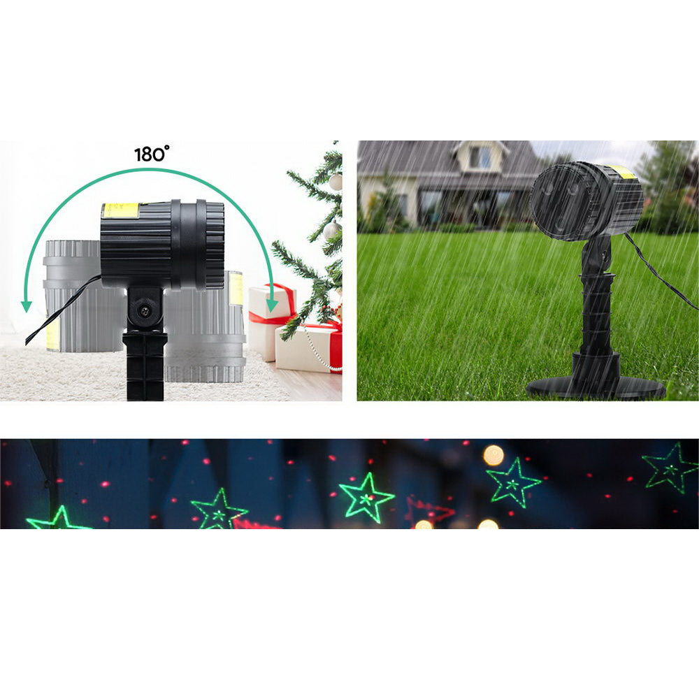 LED Pattern Laser Projector Light Lamp