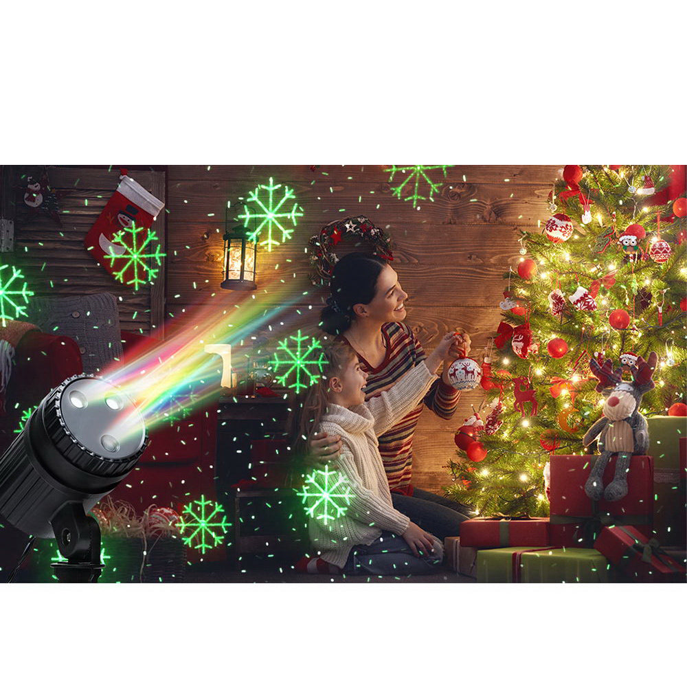 LED Pattern Laser Projector Light Lamp
