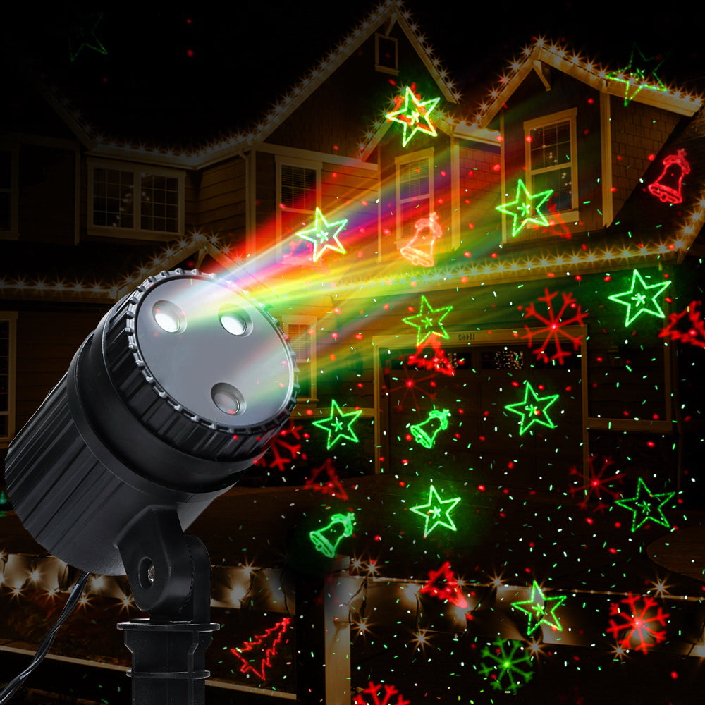 LED Pattern Laser Projector Light Lamp