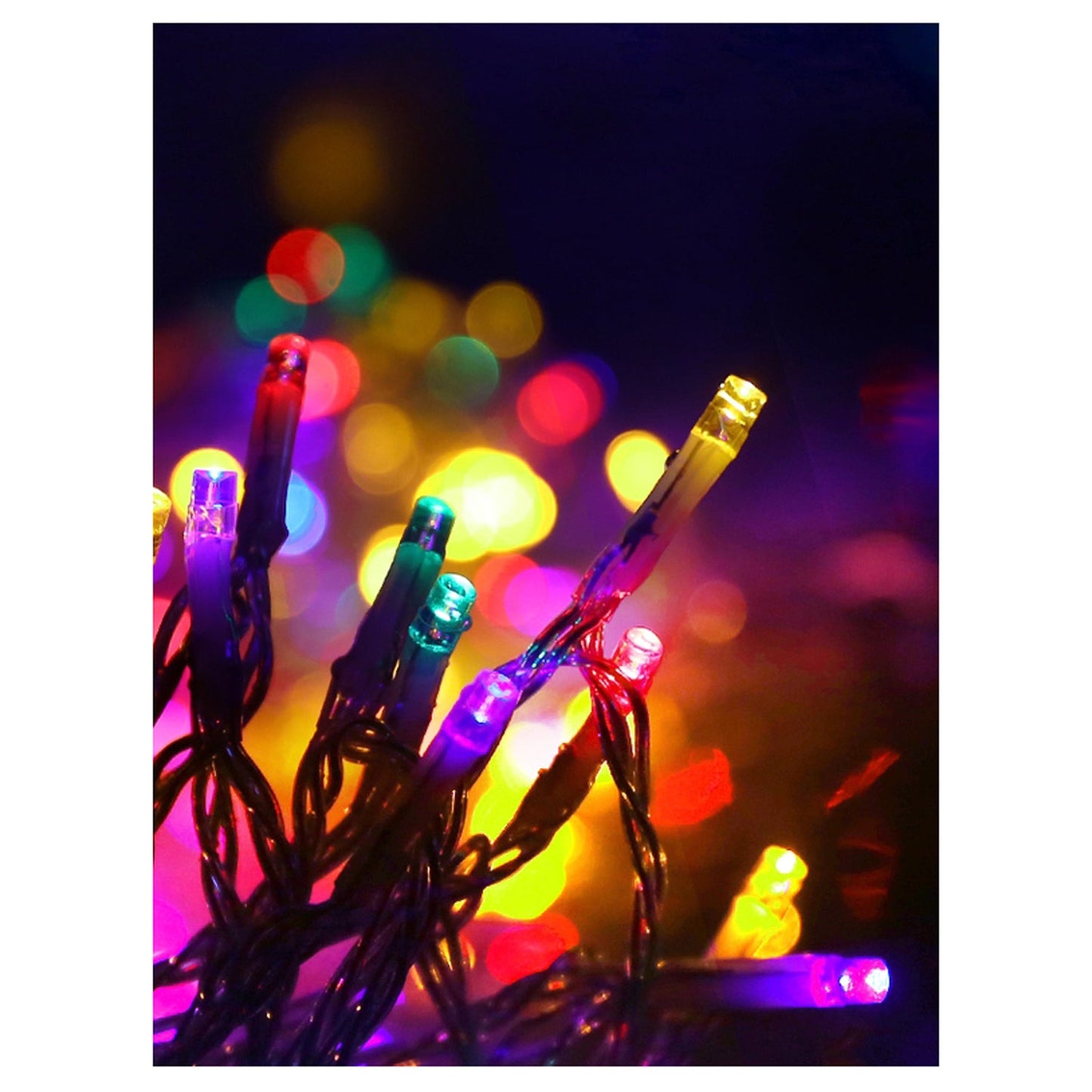 Christmas Icicle Lights Mutlicolour - 800 LED