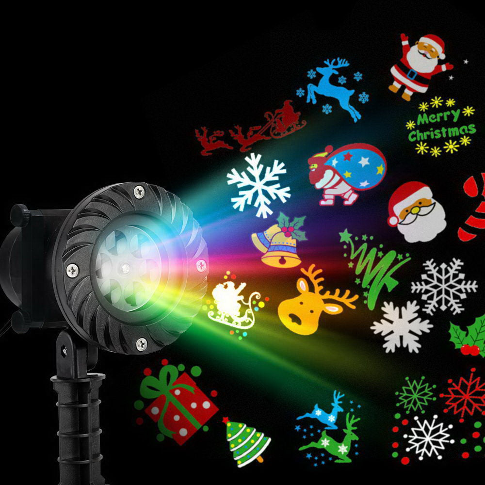LED Pattern Laser Projector Light Lamp