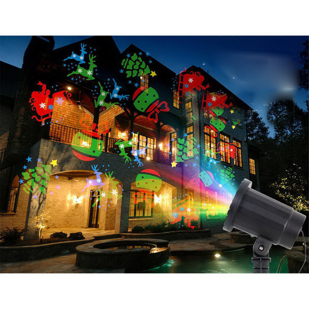 LED Pattern Laser Projector Light Lamp