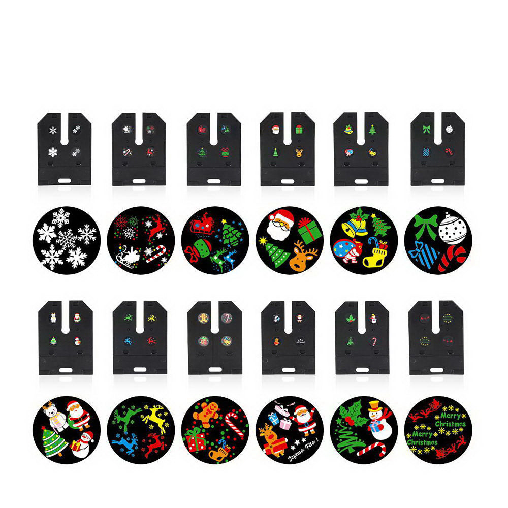 LED Pattern Laser Projector Light Lamp