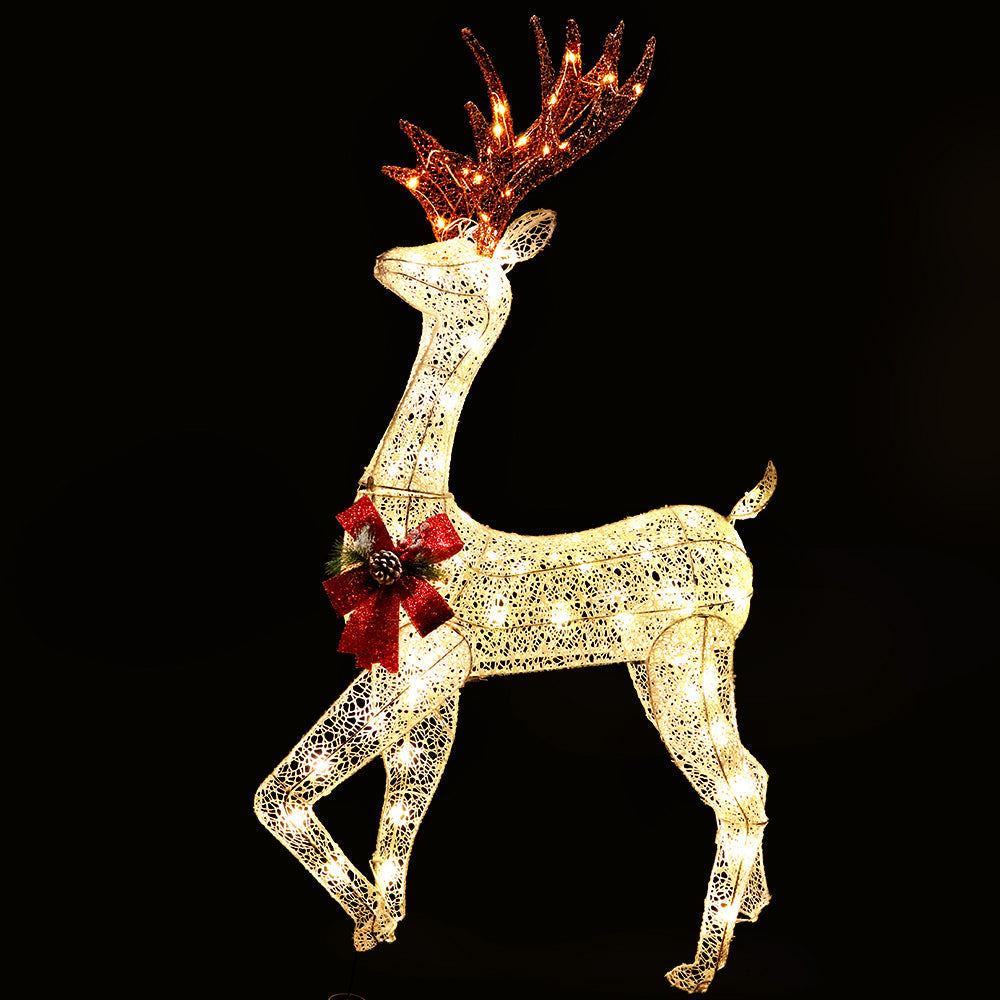 Christmas Xmas Lights LED Rope Reindeer Waterproof Outdoor - 5m