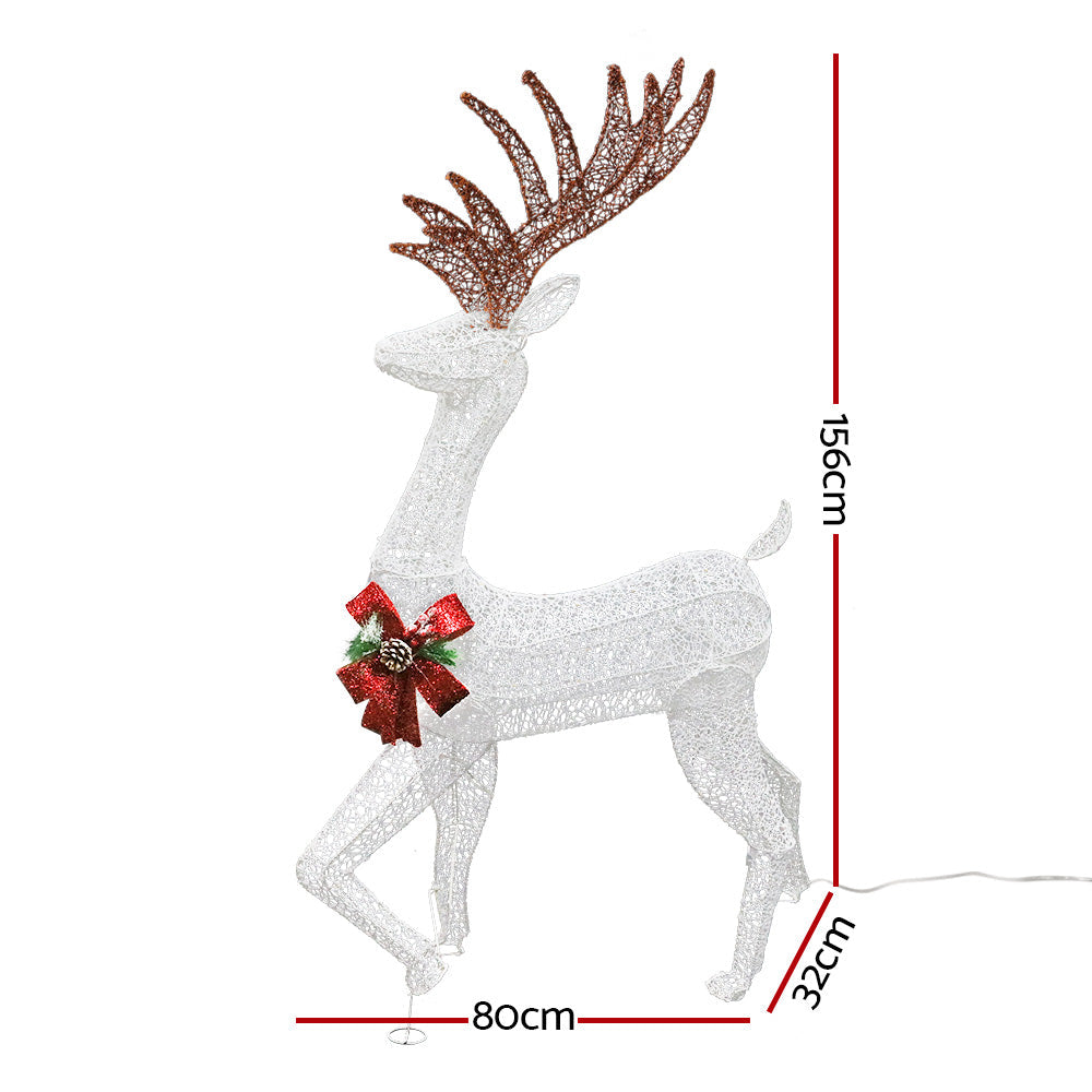 Christmas Xmas Lights LED Rope Reindeer Waterproof Outdoor - 5m
