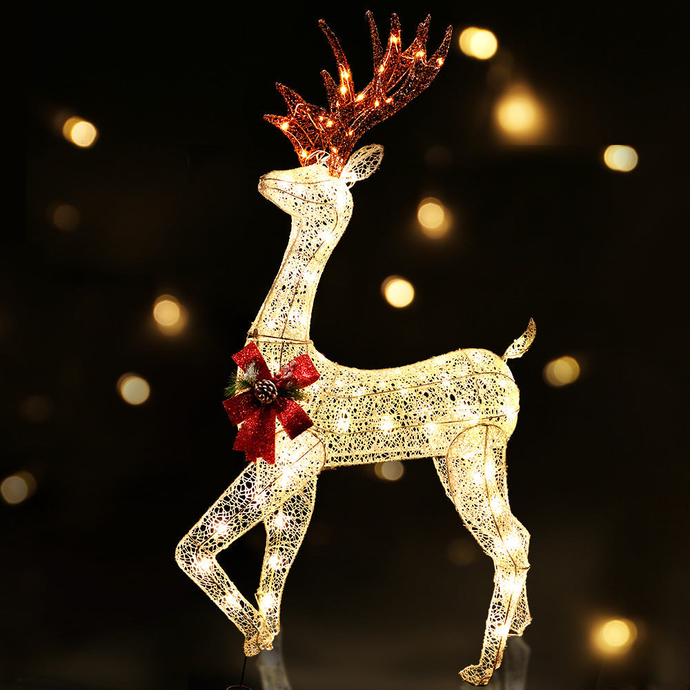 Christmas Xmas Lights LED Rope Reindeer Waterproof Outdoor - 5m