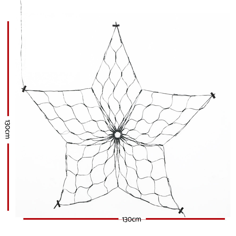 Outdoor LED Star Christmas Lights - 8 Light Mode