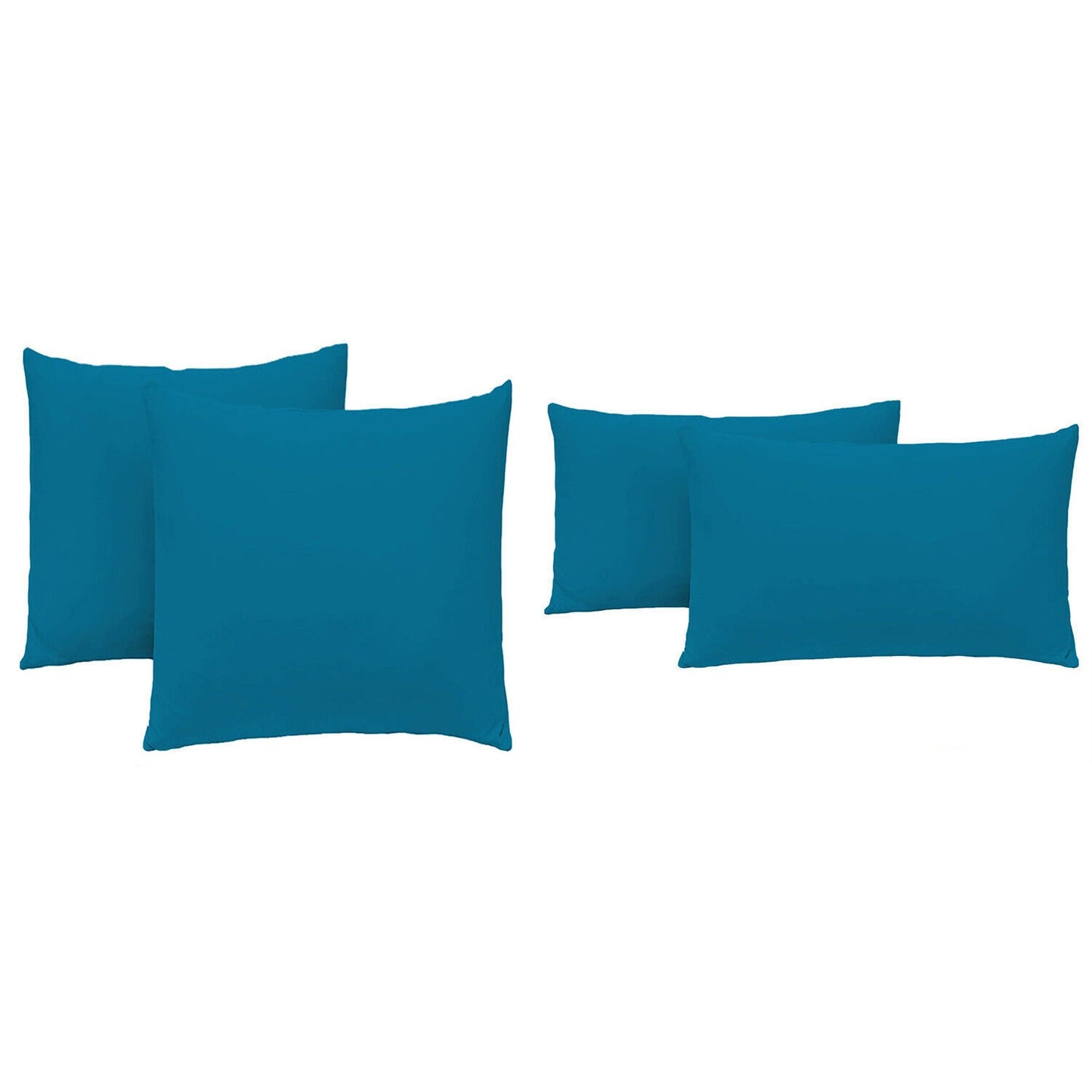 Biscay Blue 2 Pack Standard European Queen King Pillow Cases