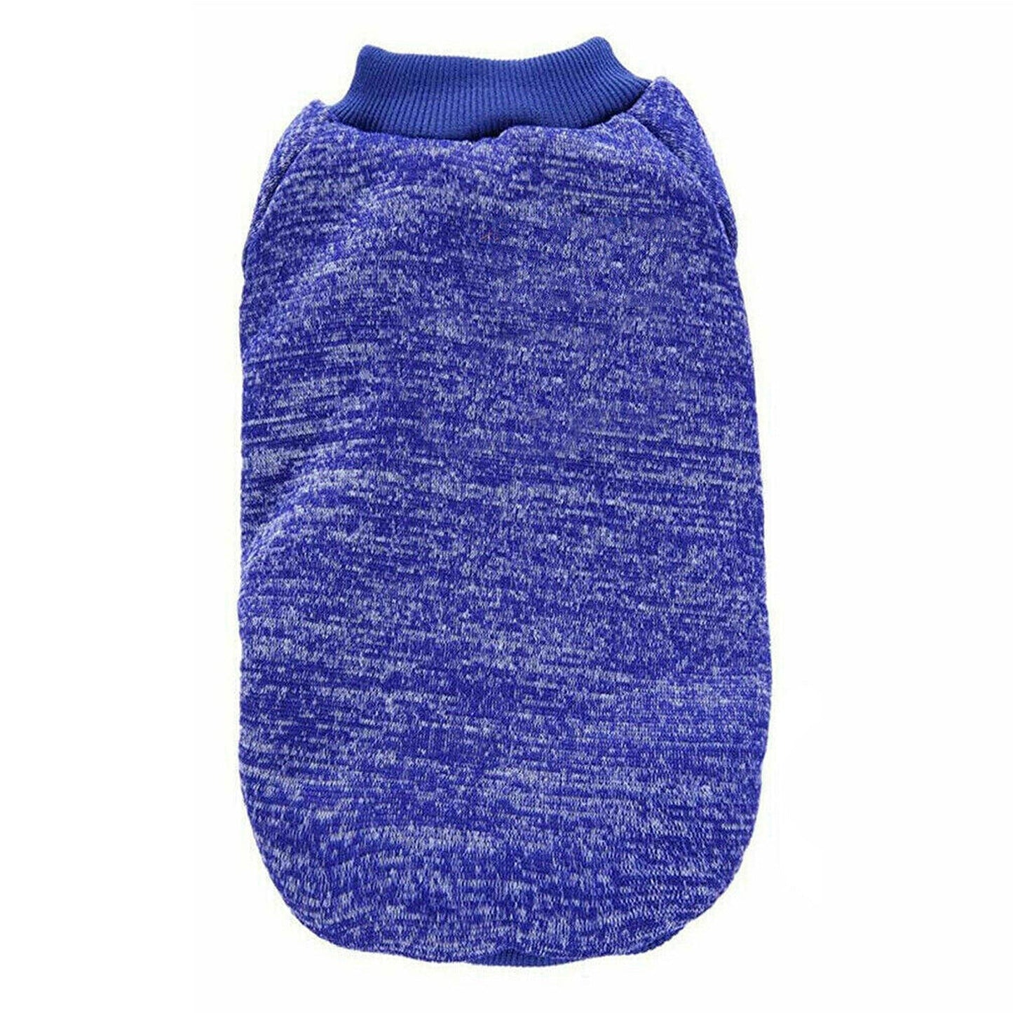 Dark Blue Winter Pet Dog Sweater Warm Knitwear Jumper for Puppy and Cat