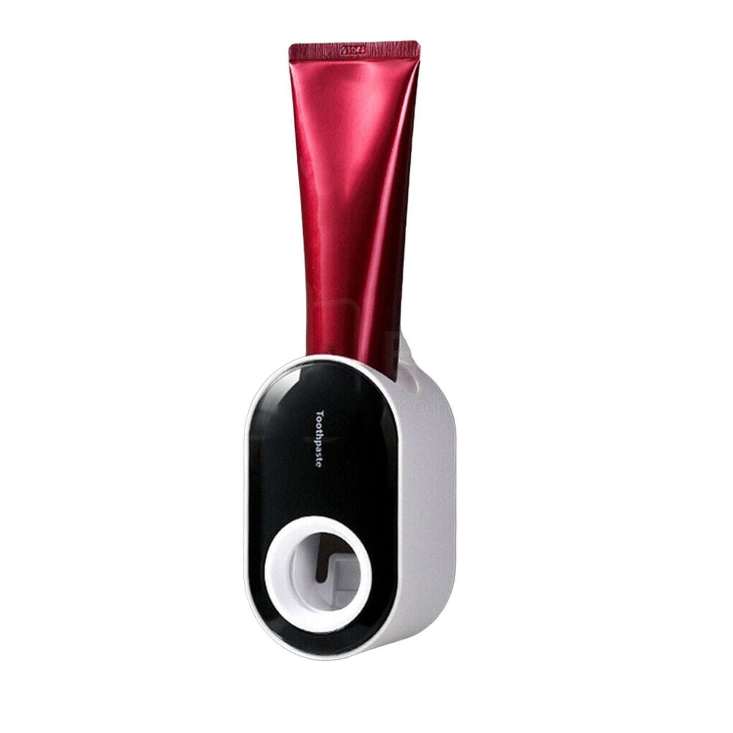 Wall-Mounted Automatic Toothpaste Dispenser and Toothbrush Holder