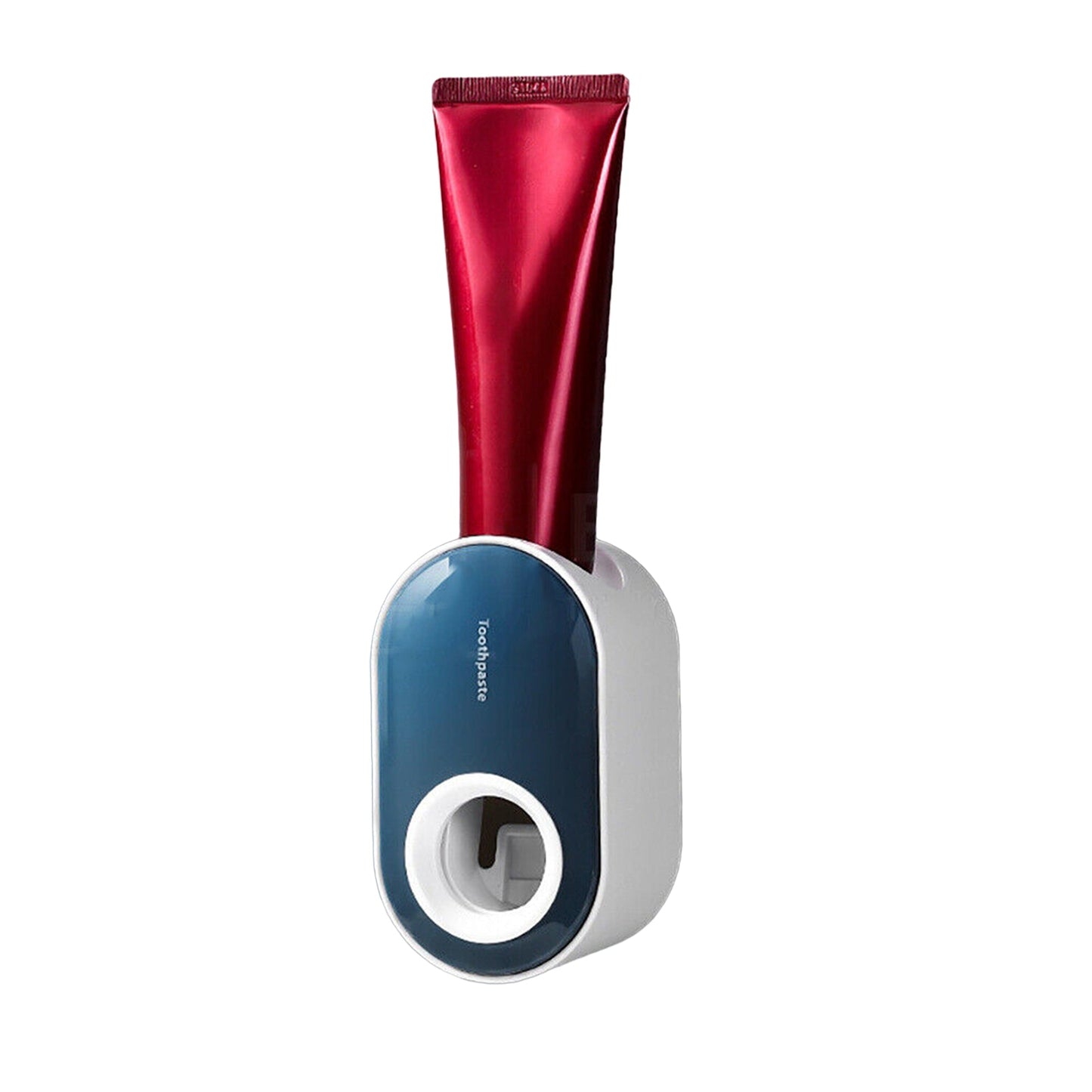 Wall-Mounted Automatic Toothpaste Dispenser and Toothbrush Holder
