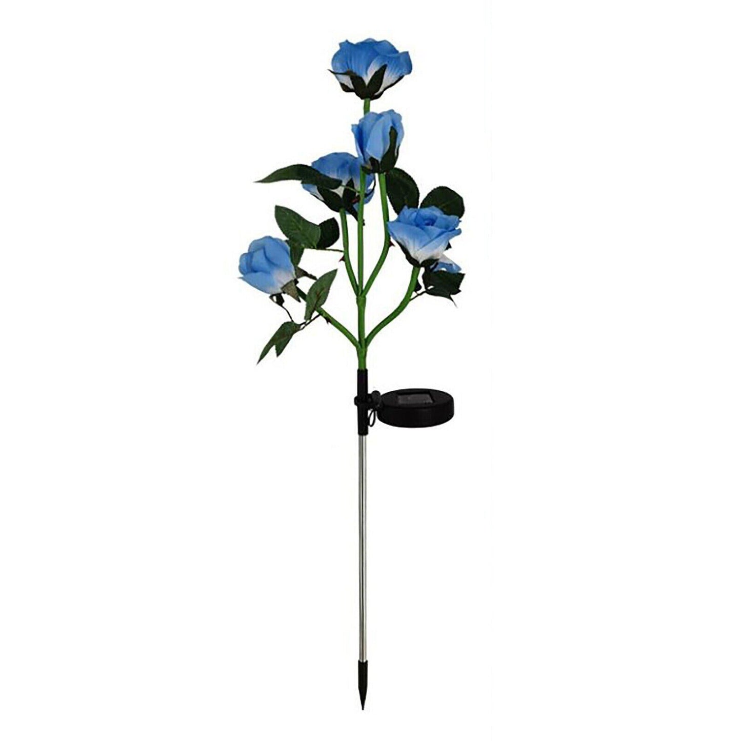 75cm Long Rose Flowers Solar Garden Lights for Yard and Xmas Decor