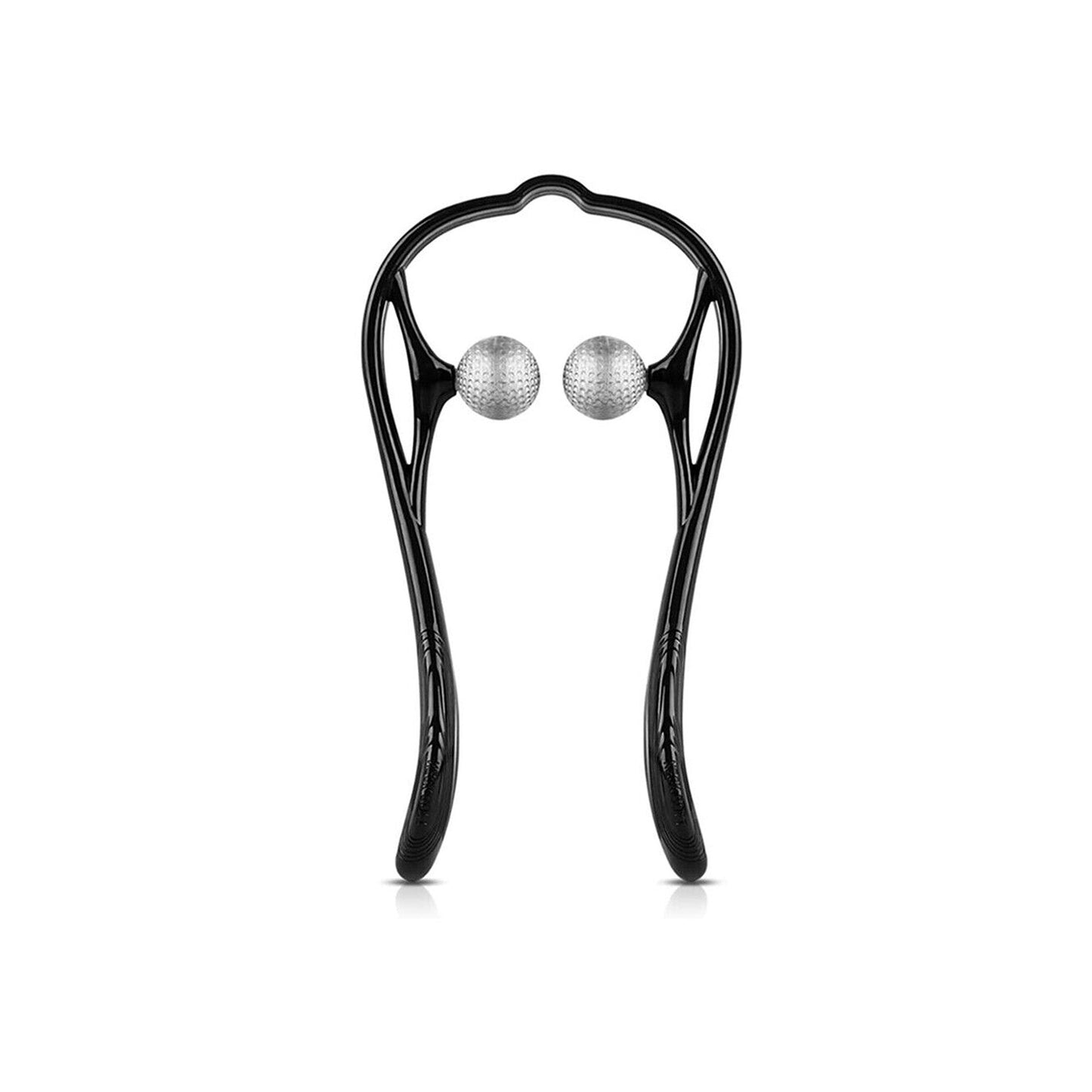 Dual Trigger Point Neck Shoulder Massager Hand Roller for Pressure Relief