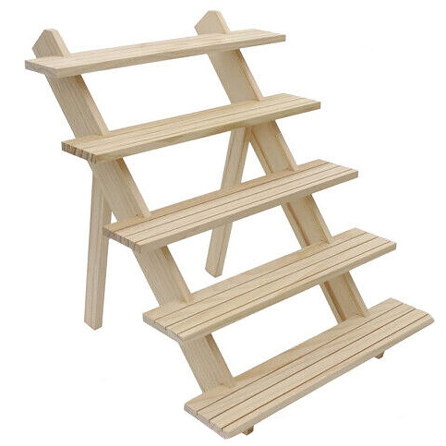 Wooden Jewelry Display Rack for Earrings Rings and Watches