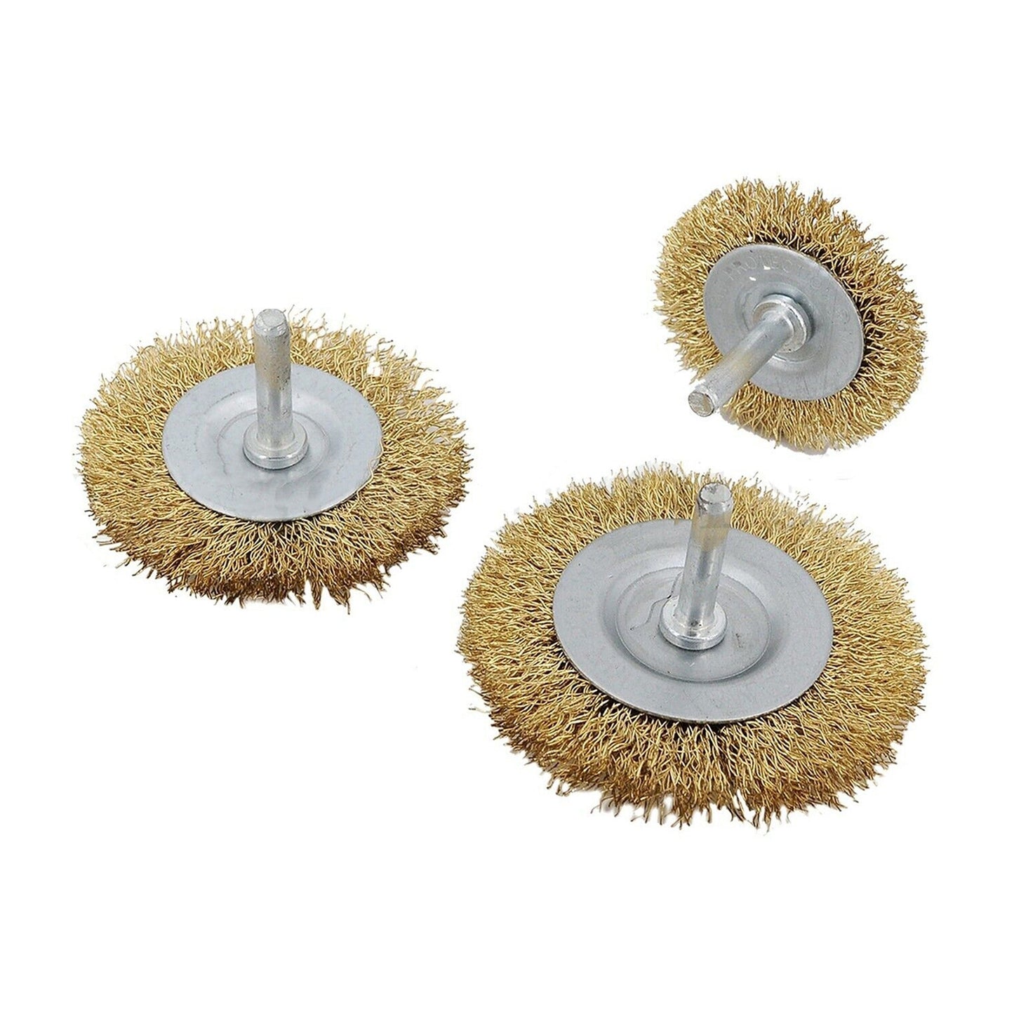 Flat End Brushes Wheel Wire Brush Cup for Shank Rotary Grinder Tools