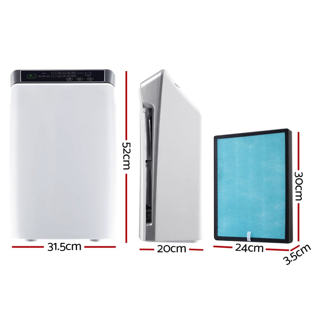 Air Purifier Home Purifiers HEPA Filter Odour Virus Smoke PM2.5 Remover