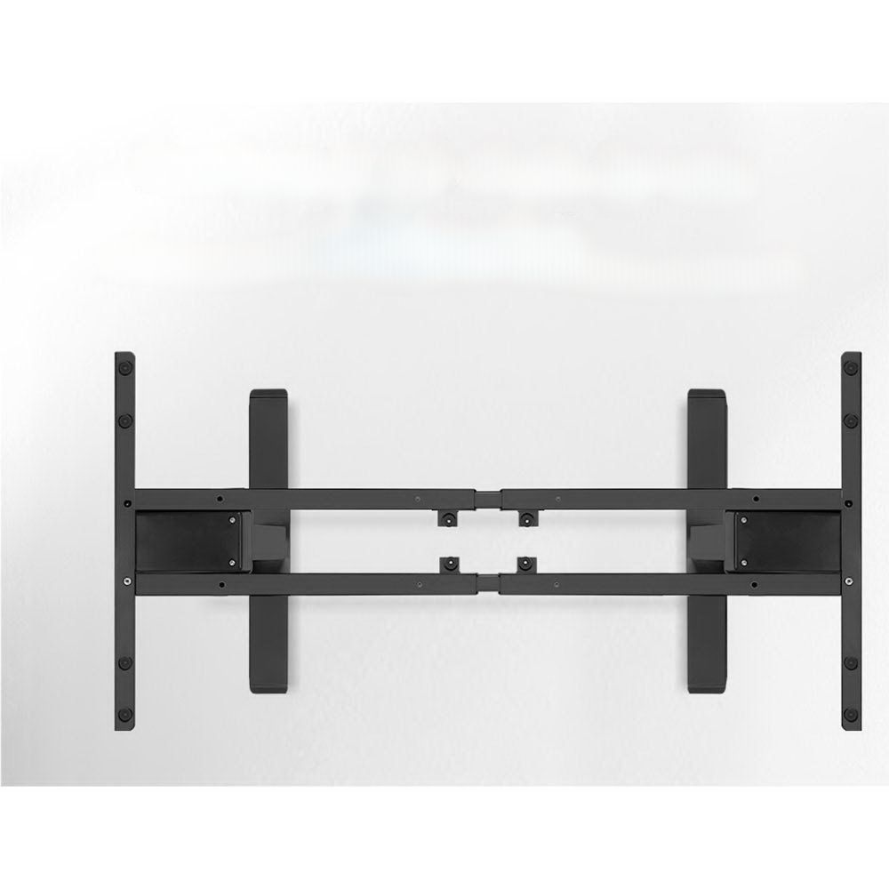 Standing Desk Electric Height Adjustable Sit Stand Desks Black Oak 140cm