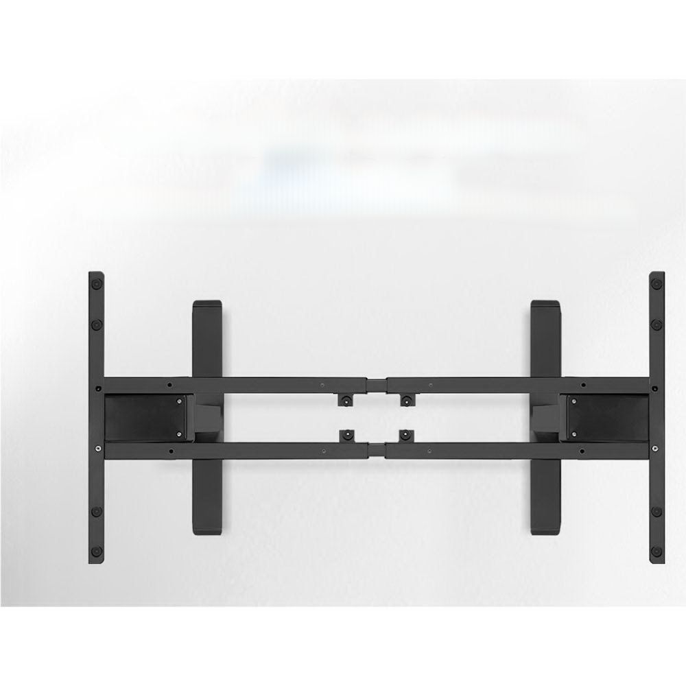 Standing Desk Electric Height Adjustable Sit Stand Desks Black Walnut
