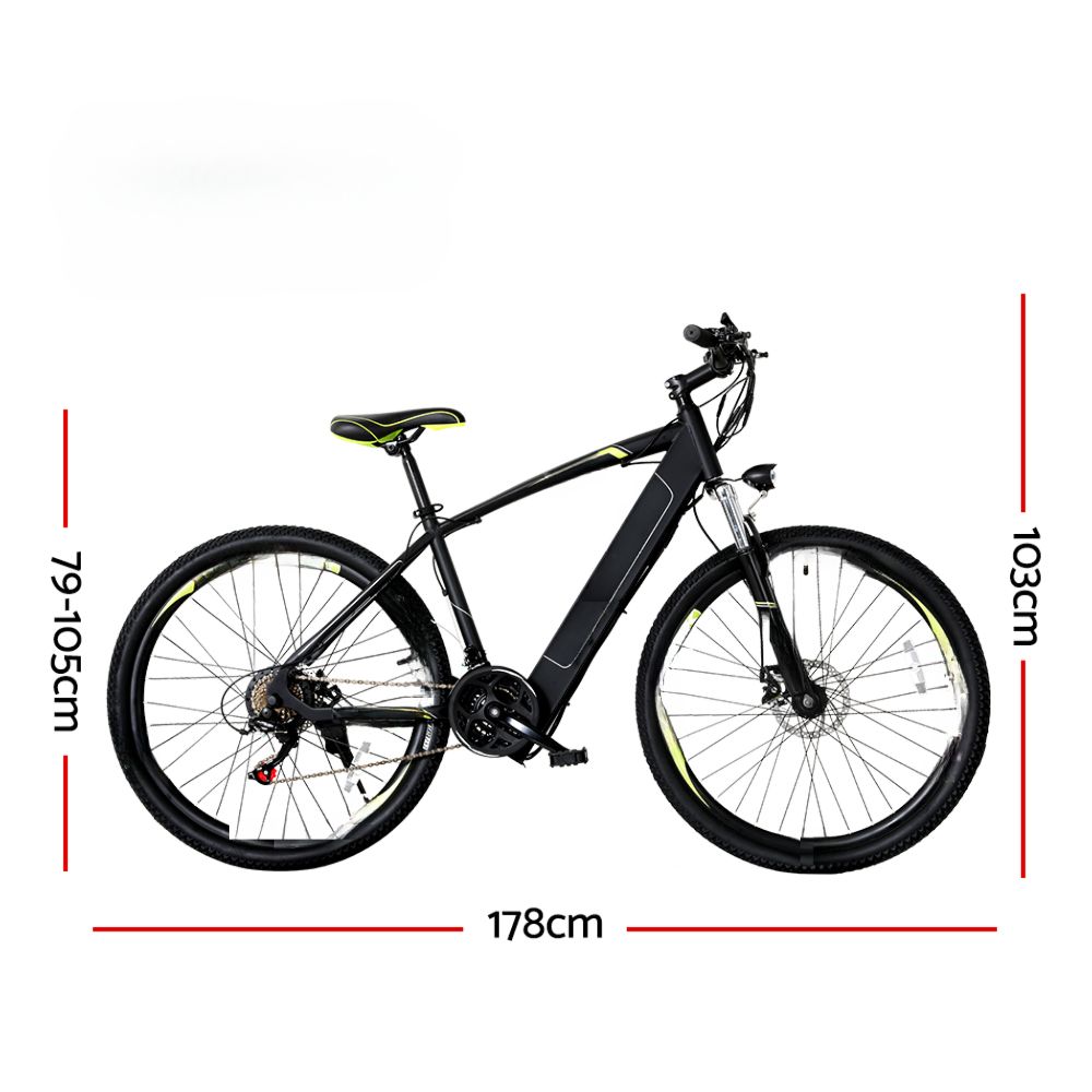 27.5" Electric Bike Motorized&nbsp;Mountain Bicycle MTB City eBike Battery
