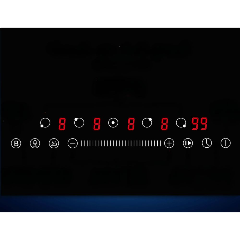 Induction Cooktop 90cm Electric Cooker Ceramic 5 Zones Stove Hot Plate