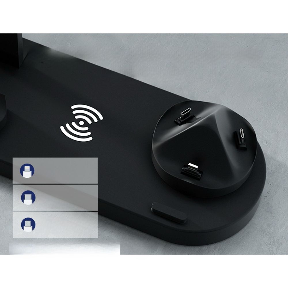 4-in-1 Wireless Charger Dock Multi-function Charging Station for Phone