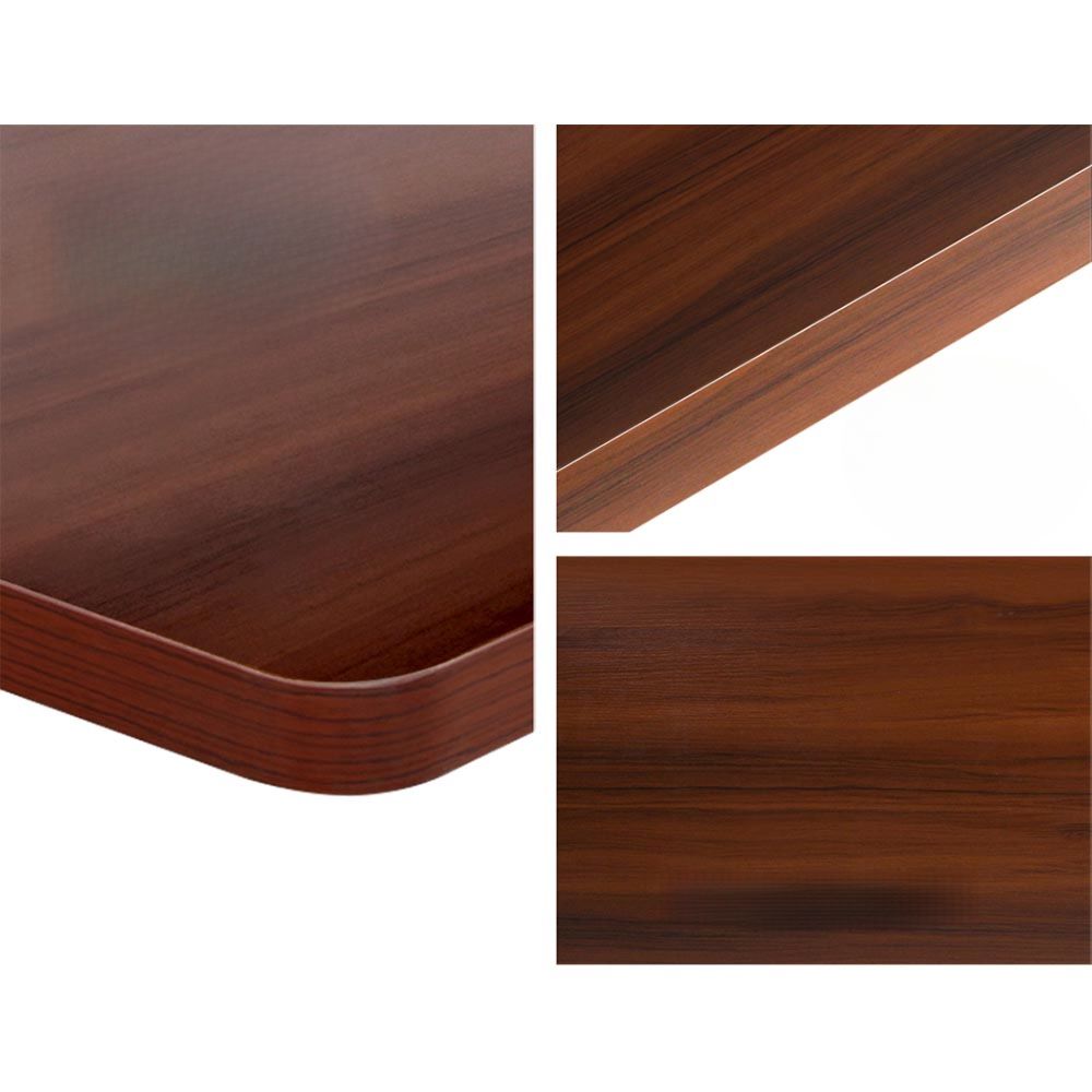 Standing Desk Motorised Adjustable Sit Stand Desks Black Walnut
