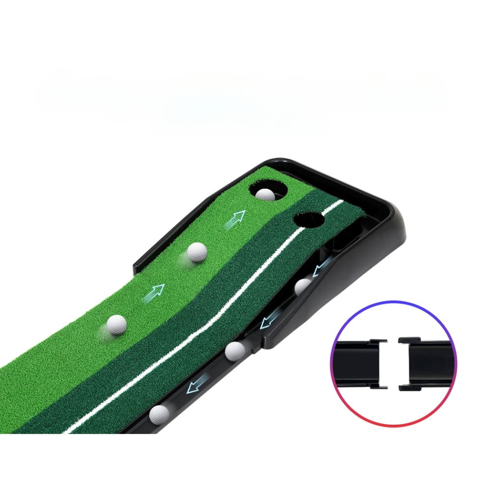 Golf Practice Putting Mat Putter Indoor Outdoor Training Exerciser - 3M