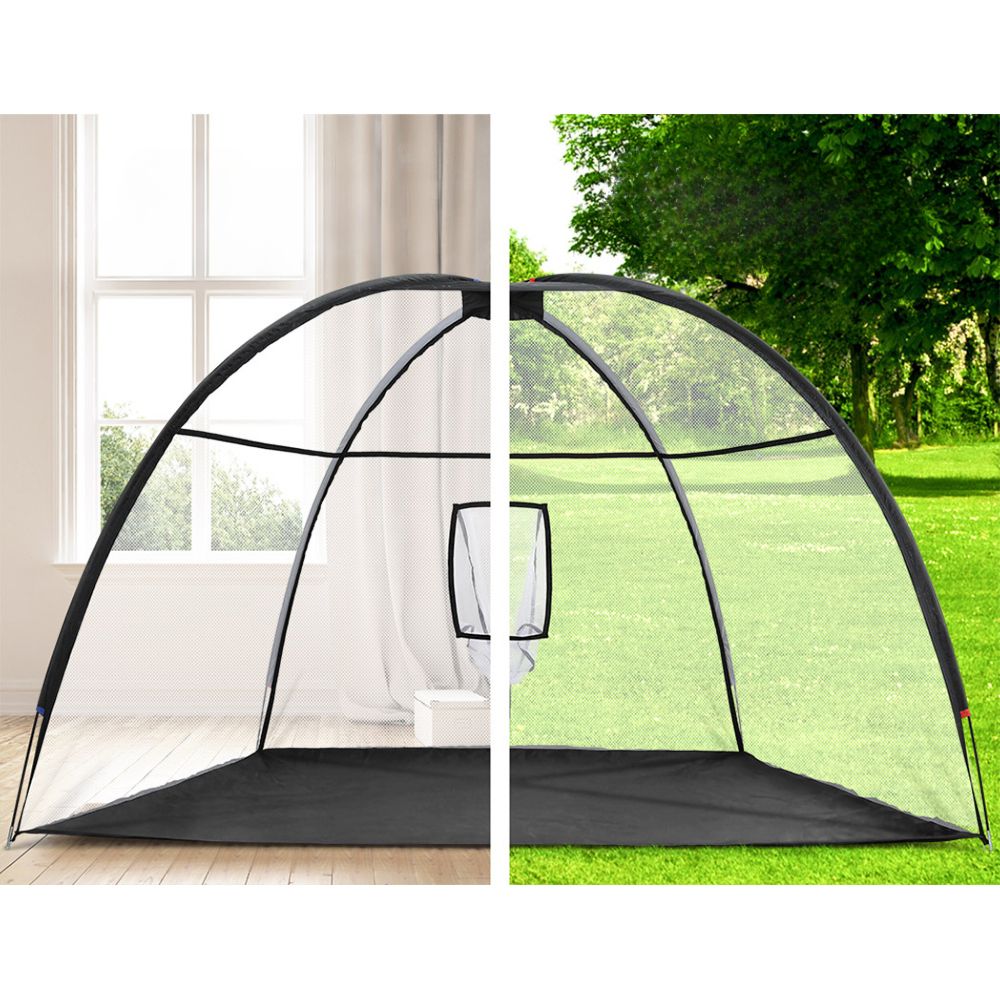 Golf Practice Net Portable Training Aid Driving Target Mat Soccer - 3.5m