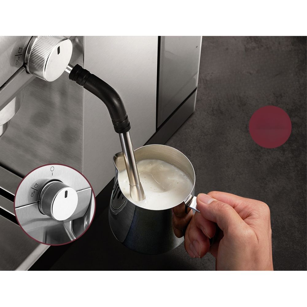 Coffee Machine Espresso Maker 20 Bar Milk Frother Cappuccino Latte Cafe