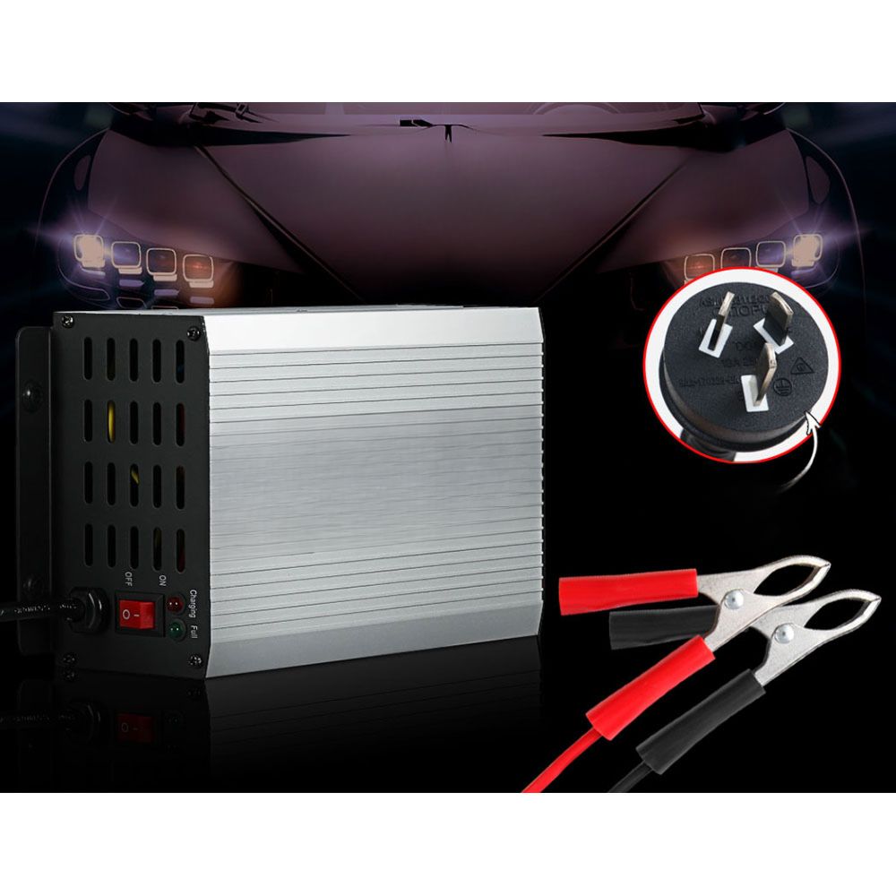 Car Boat Caravan Battery Vehicle Charger ATV 4WD - 12V 30A